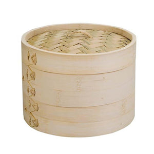 2 Tier Bamboo Steamer (18cm) - House of Dim Sum
