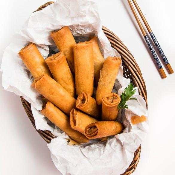Spring Rice Rolls Dim Sum Spring Rolls (10) – House of Dim Sum