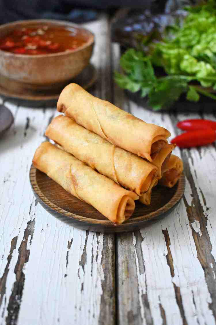 Spring Rice Rolls Dim Sum Spring Rolls (10) – House of Dim Sum
